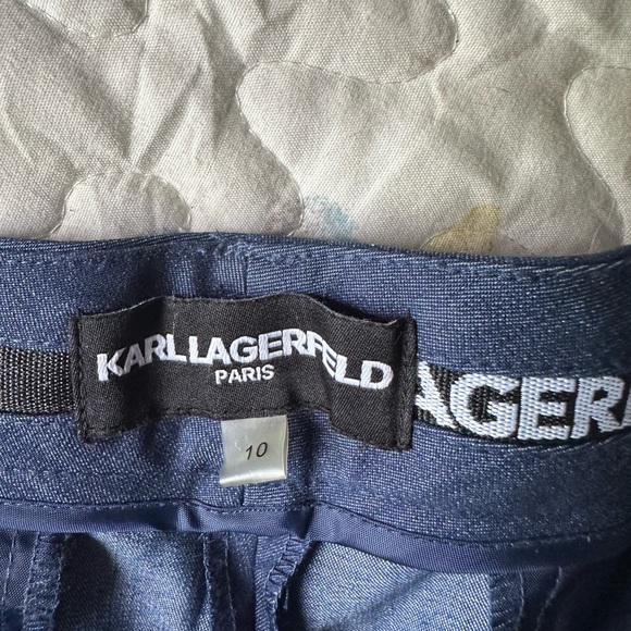 Karl Lagerfeld Paris wide-leg dress pants. Size 10. - Picture 3 of 5